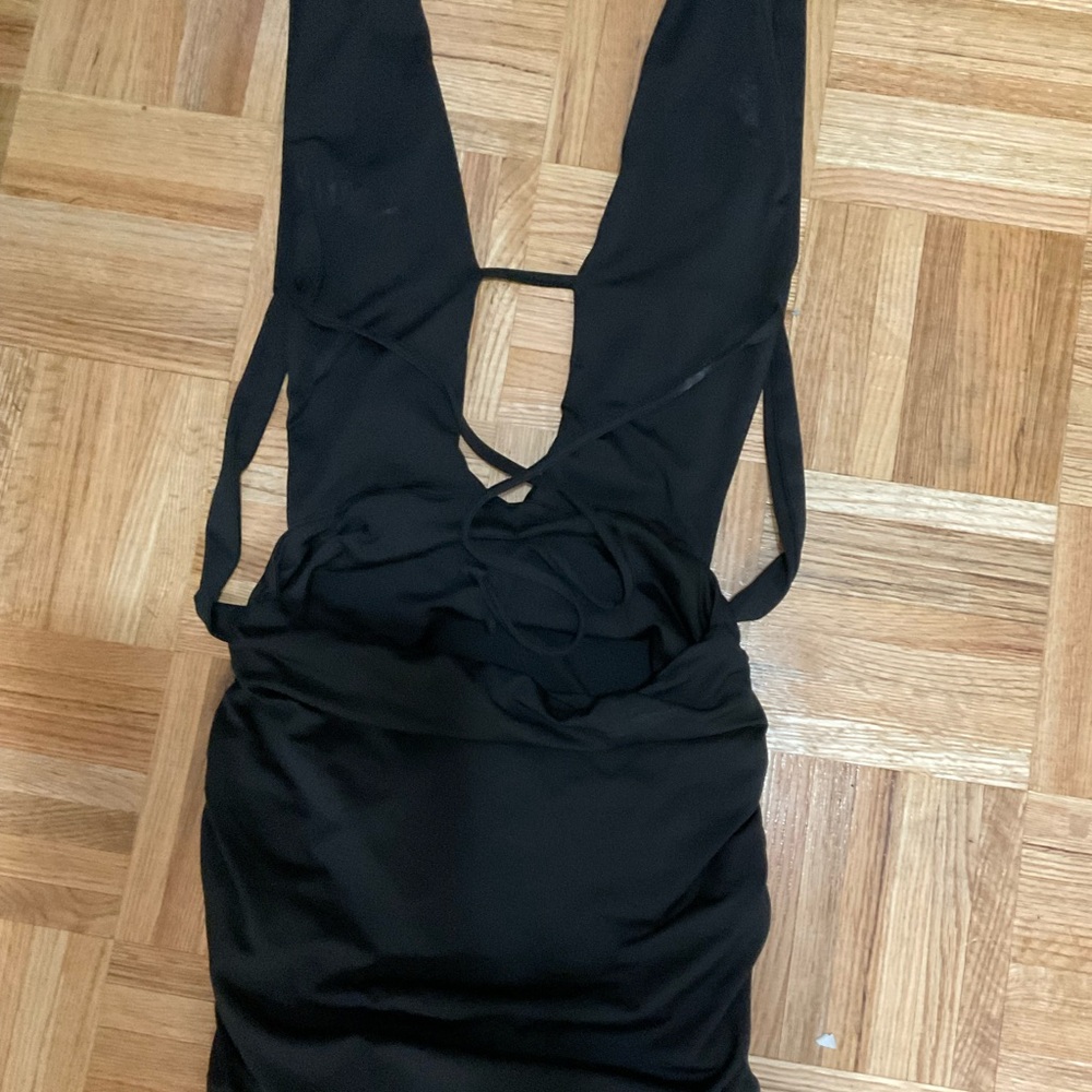 Black Strappy Dress